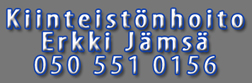 Kiinteistönhoito Erkki Jämsä logo